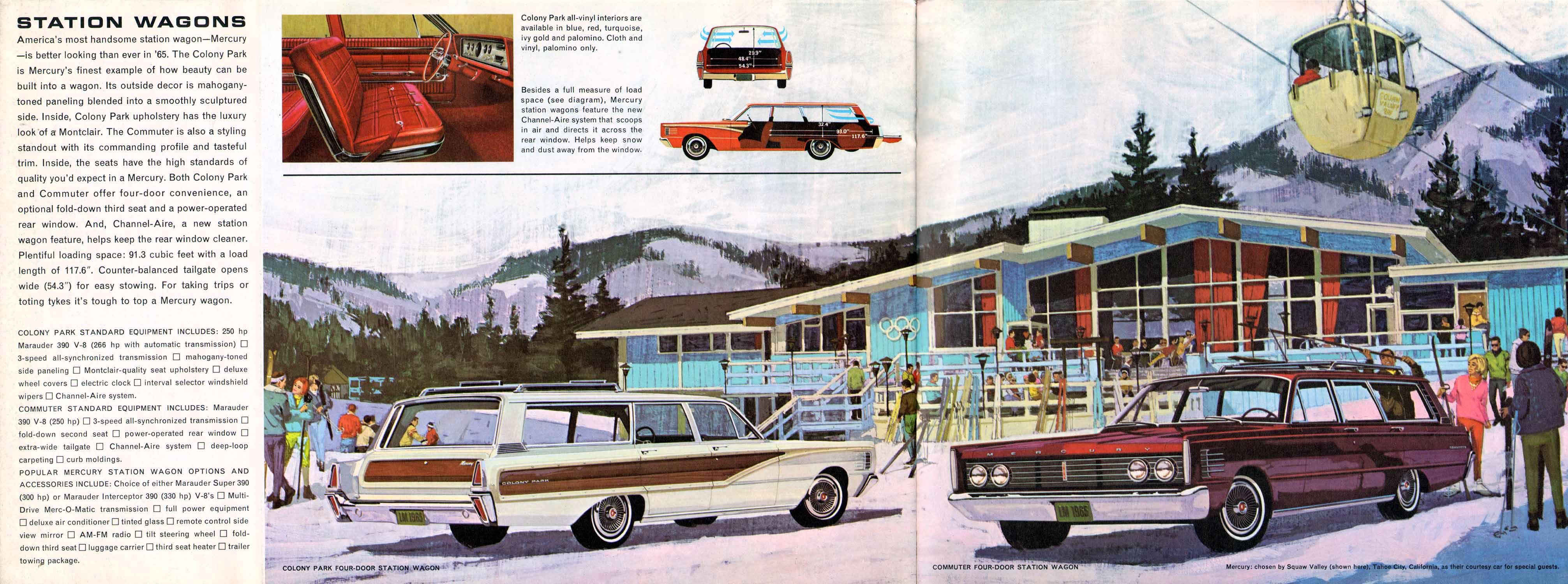 1965 Mercury Full-Size Brochure Page 4